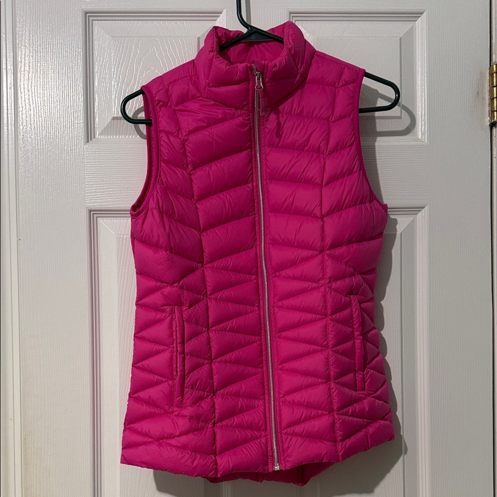 Pink Puffer Vest